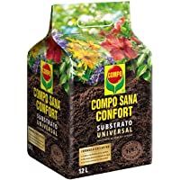 Compo Sana Confort Universal Calidad para macetas con 12 semanas de abono para Plantas de Interior- terraza y jardín…